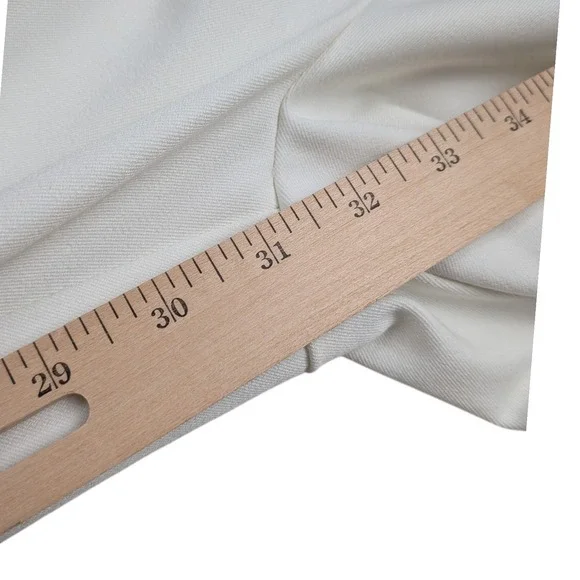 Gallia Women's White Wide Leg Dress‎ Pants Size 8 Minimalist Office Corpcore - Picture 5 of 12